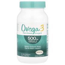 Plant-Based Omega-3 500 mg Веганская Омега-3 Ovega-3