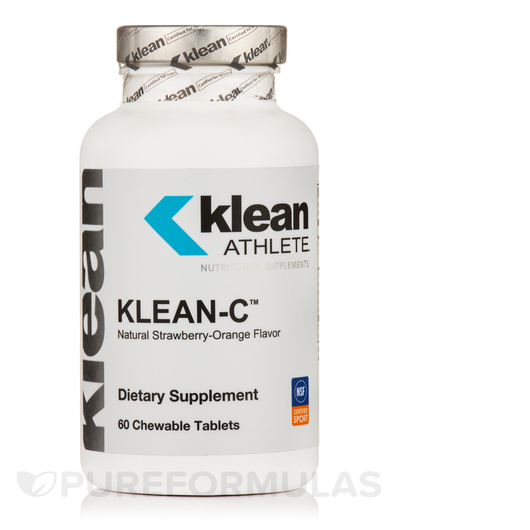 Основне фото товара Klean-C Natural Strawberry-Orange Flavor, Жироспалювачі, 60 табле