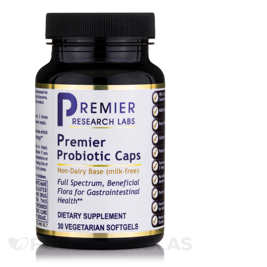 Основне фото товара Premier Probiotic Caps, Пробіотики, 30 Vegetarian Softgels