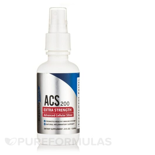 Основне фото товара ACS 200 Extra Strength Advanced Cellular Silver, Срібло, 120 мл