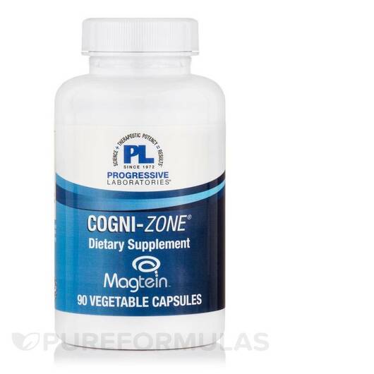Основне фото товара Progressive Labs, Cogni-Zone, Підтримка мозку, 90 капсул
