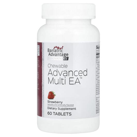 Основне фото товара Chewable Advanced Multi EA Strawberry, Мультивітаміни, 60 таблето