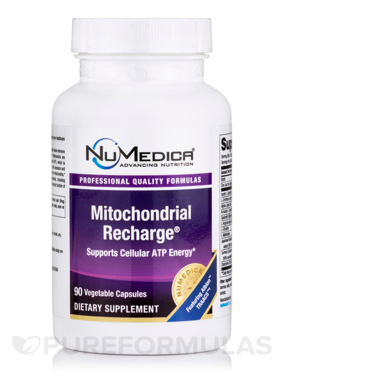 Основне фото товара NuMedica, Mitochondrial Recharge, Клітинне здоров'я, 90 капс
