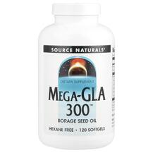 Mega-GLA 300 120 Mega-GLA 300 Source Naturals