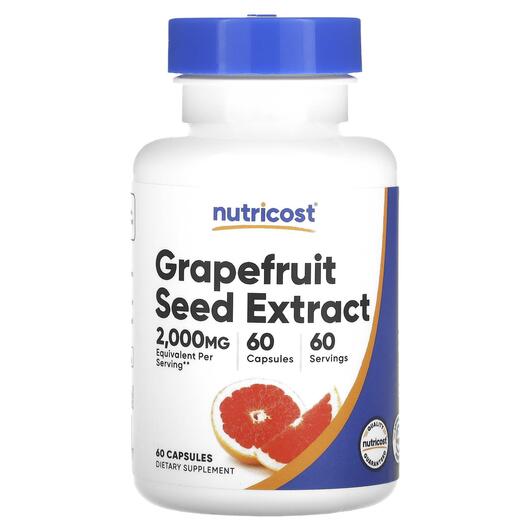Основне фото товара Grapefruit Seed Extract 2000, Екстракт насіння грейпфрута, 60 кап