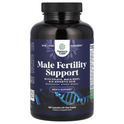 Основне фото товара Male Fertility Support, Підтримка Лібідо, 180 капсул