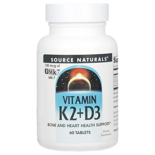 Основне фото товара Vitamin K2 100 mcg 60, Вітамін K2 100 мкг, 60 таблеток