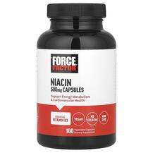 Niacin 500 mg Витамин B3 Ніацин Force Factor