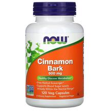 Екстракт кори кориці 600 мг Cinnamon Bark 600 mg NOW