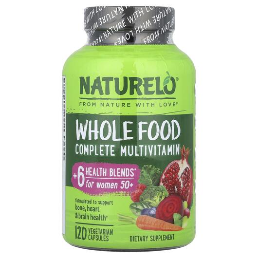 Основне фото товара Whole Food Multivitamin for Women, Вітаміни для жінок 50+, 120 ка