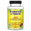 Natures Life, Bromelain & Papain, Бромелайн, 100 капсул