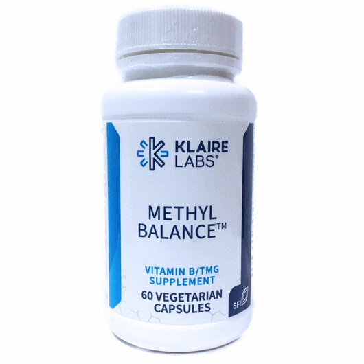 Основне фото товара Klaire Labs, Methyl Balance, Метил Баланс, 60 капсул