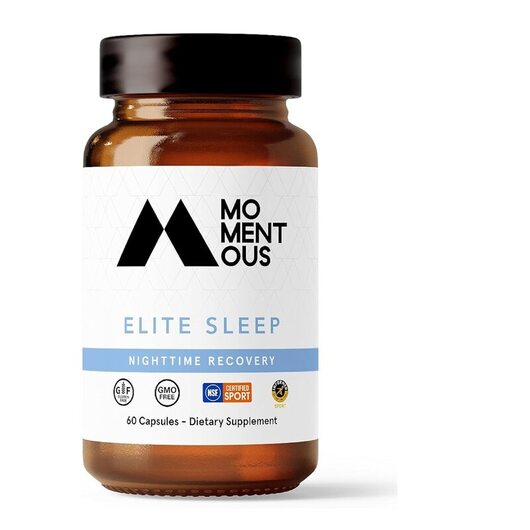 Основне фото товара Momentous, Elite Sleep, Підтримка сну, 60 капсул