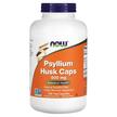 NOW, Psyllium Husk Caps, Псиліум 500 мг, 500 капсул