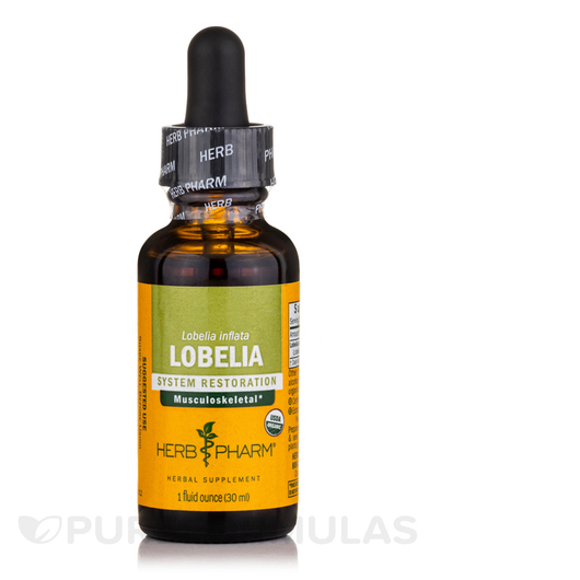 Основне фото товара Herb Pharm, Lobelia, Лобелія, 30 мл