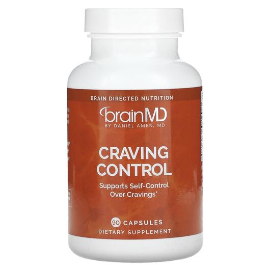 Основне фото товара BrainMD, Craving Control, Підтримка мозку, 90 капсул