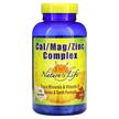 Natures Life, Cal/Mag/Zinc Complex, Кальцій Магній, 250 капсул