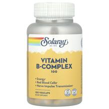 Vitamin B-Complex 100 B-комплекс 100 мг Solaray