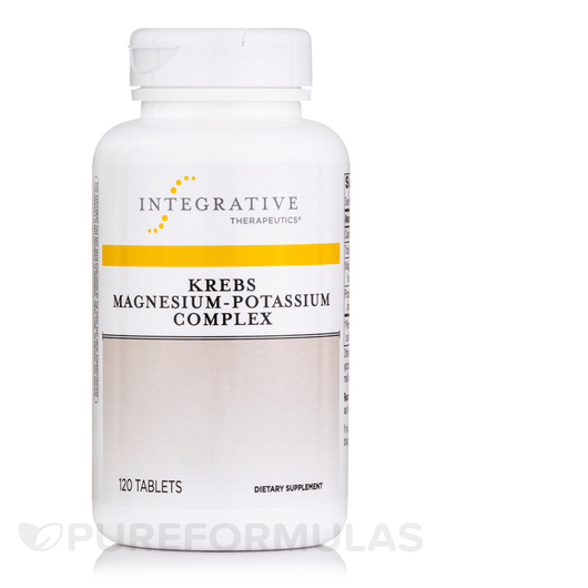 Основне фото товара Krebs Magnesium-Potassium Complex, Магній, 120 таблеток