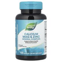 Calcium Mag & Zinc Кальций Цинк Nature's Way