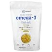 Фото товара Омега 3, Double Strength Omega-3 Fish Oil Lemon, 240 капсул
