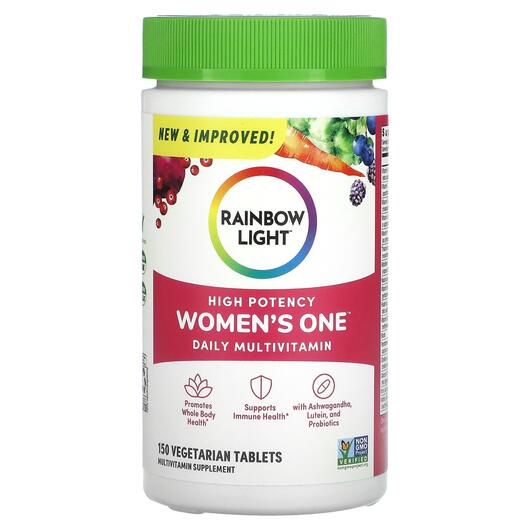 Основне фото товара Women's One Multivitamin, Мультивітаміни для жінок, 150 табл