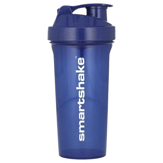 Основне фото товара Smartshake, Lite Shaker Bottle Navy Blue, Шейкер, 1000 мл