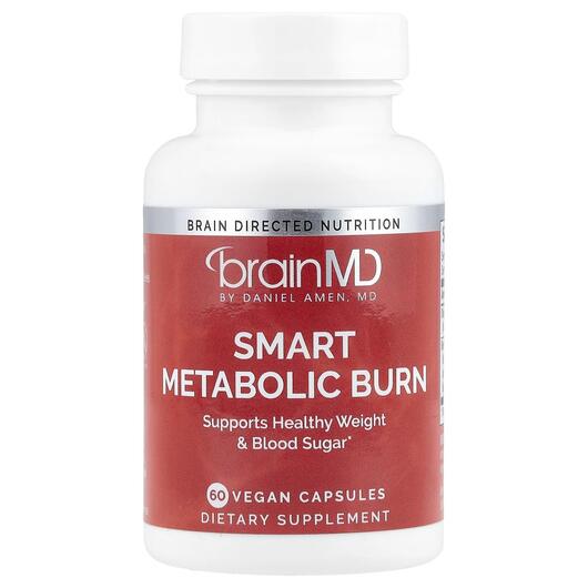 Основне фото товара BrainMD, Smart Metabolic Burn, Жироспалювачі, 60 капсул