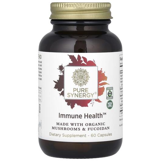 Основне фото товара Pure Synergy, Immune Health, Підтримка імунітету, 60 капсул
