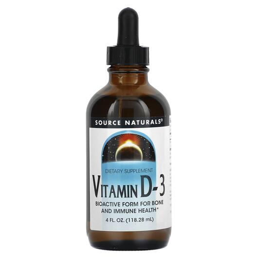 Основне фото товара Vitamin D-3, Вітамін D3 Холекальциферол, 118.28 мл