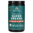 Фото товару Organic Super Greens Alkalize & Detox, Супергрінс, 213 г