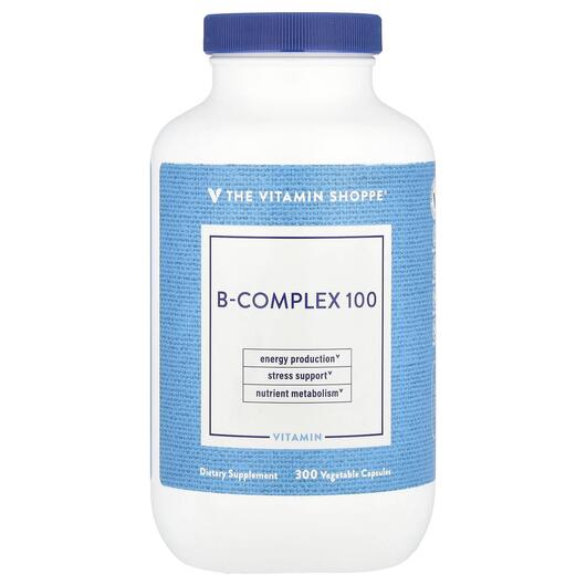 Основне фото товара TheVitaminShoppe, B-Complex 100, B-комплекс, 300 капсул