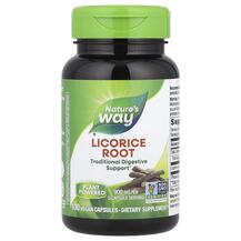 Корінь солодки 450 мг Licorice Root 450 mg Nature's