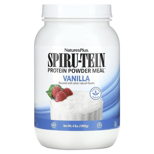 Основне фото товара Spiru-Tein Protein Powder Meal Vanilla, Протеїн, 1800 г