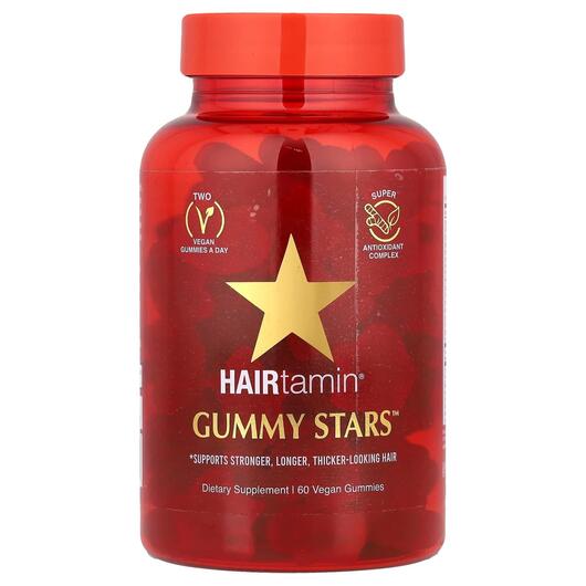 Основне фото товара Gummy Stars Superfruit Medley, Шкіра нігті волосся, 60 таблеток