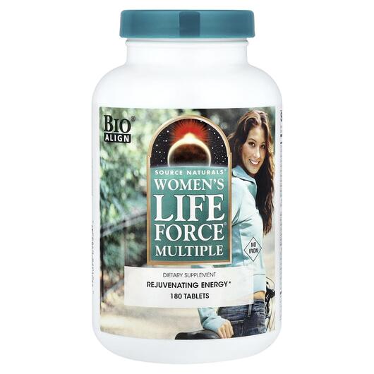 Основне фото товара Women's Life Force Multiple No Iron, Вітаміни для жінок, 180