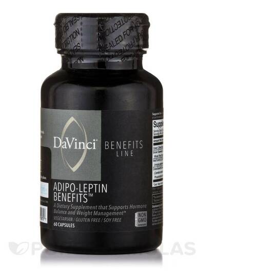 Основне фото товара Adipo-Leptin Benefits, Контроль ваги, 60 капсул