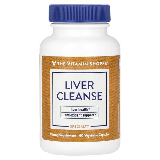 Основне фото товара TheVitaminShoppe, Liver Cleanse, Детокс та очищення, 60 капсул