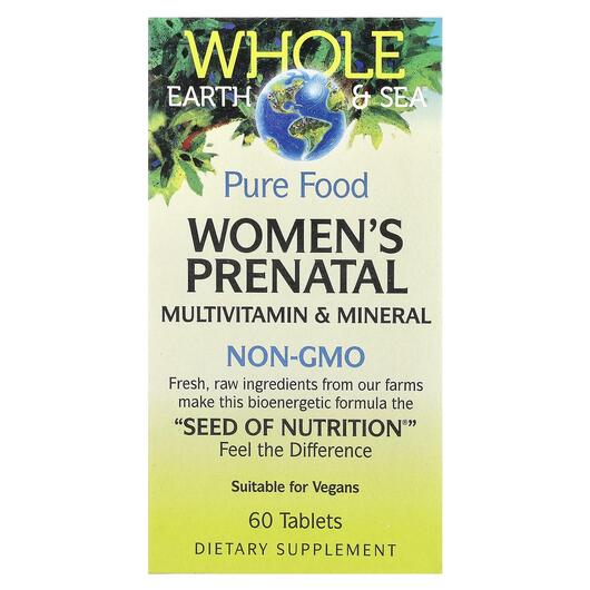 Основне фото товара Whole Earth & Sea Women's Prenatal, Вітаміни для жінок, 
