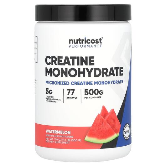 Основне фото товара Performance Creatine Monohydrate Watermelon, Креатин, 500 г