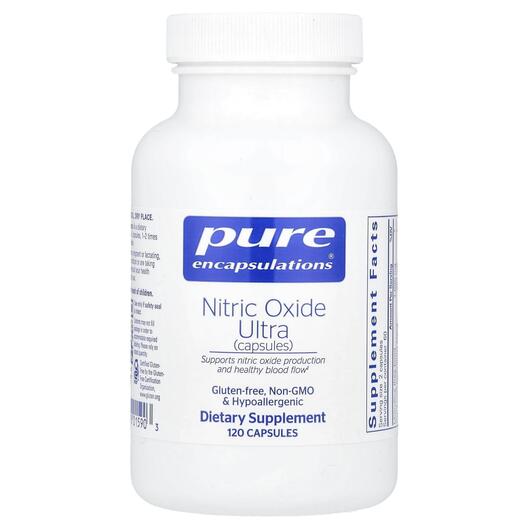 Основне фото товара Nitric Oxide Ultra, Кардіо комплекс, 120 капсул