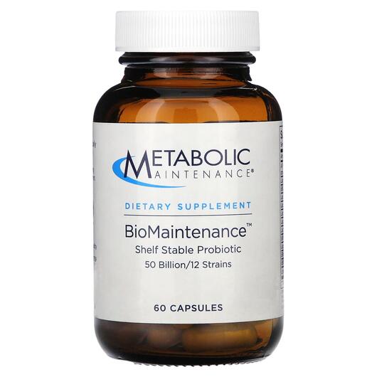 Основне фото товара BioMaintenance Shelf Stable Probiotic 50 Billion, Пробіотики, 60 