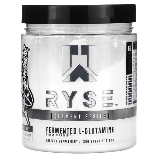 Основне фото товара Element Series Fermented L-Glutamine, L-Глутамін, 300 г