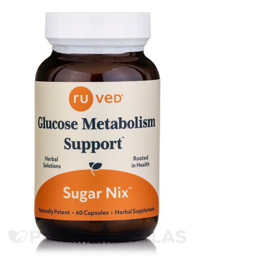 Основне фото товара Sugar Nix Glucose Metabolism Support, Підтримка рівня цукру, 60 к