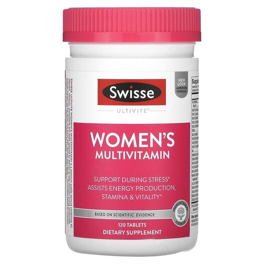 Основне фото товара Swisse, Women's Multivitamin, Вітаміни для жінок, 120 таблет