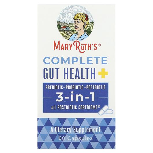 Основне фото товара Complete Gut Health 3-in-1, Підтримка кишківника, 60 капсул