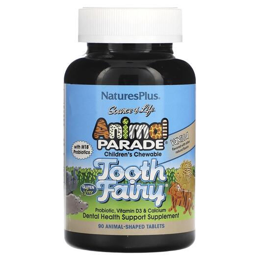 Основне фото товара Animal Parade Tooth Fairy Probiotic, Пробіотики для дітей, 90 таб