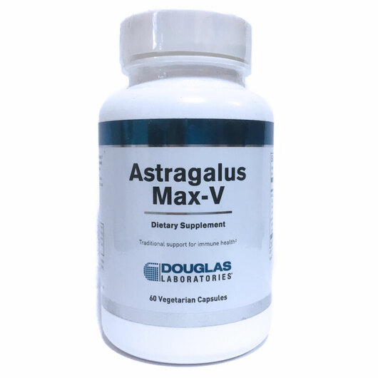 Основне фото товара Douglas Laboratories, Astragalus Max-V, Астрагал, 60 капсул