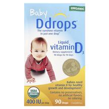Рідкий Вітамін D3 Baby Liquid Vitamin D3 Ddrops Рідкий Вітамін D3 Baby Liquid Vitamin D3 Ddrops