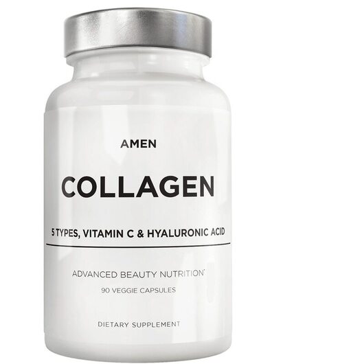 Основне фото товара CodeAge, Amen Collagen, Колаген, 90 капсул